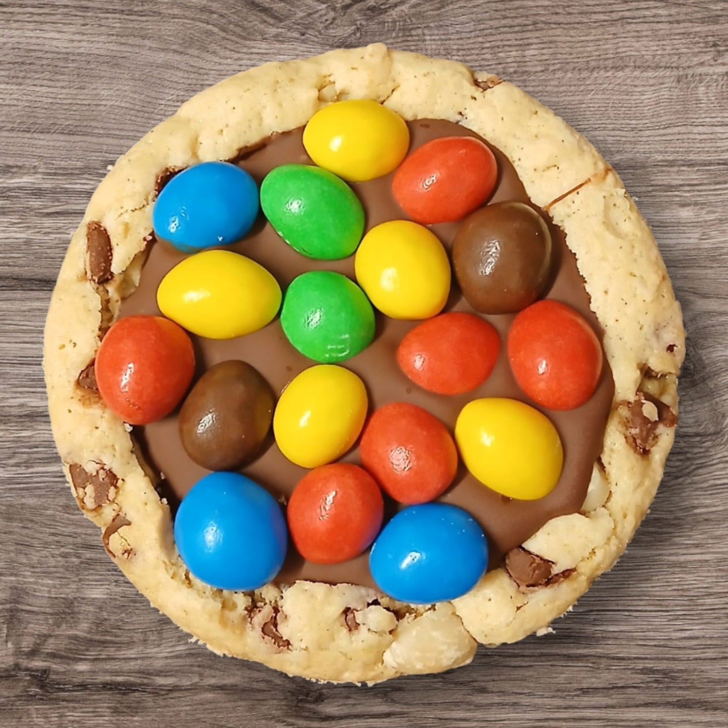 Peanut M & M's Deep Pan Cookie