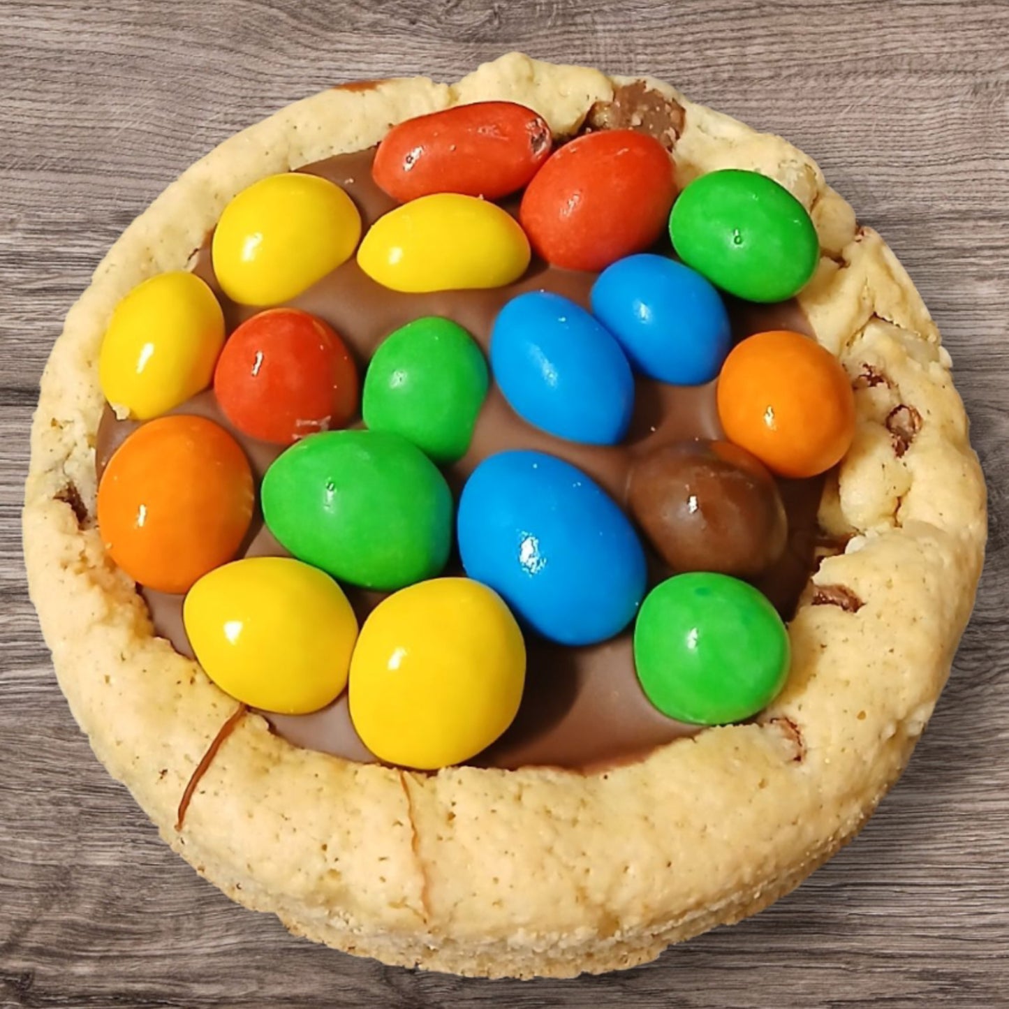 Peanut M & M's Deep Pan Cookie