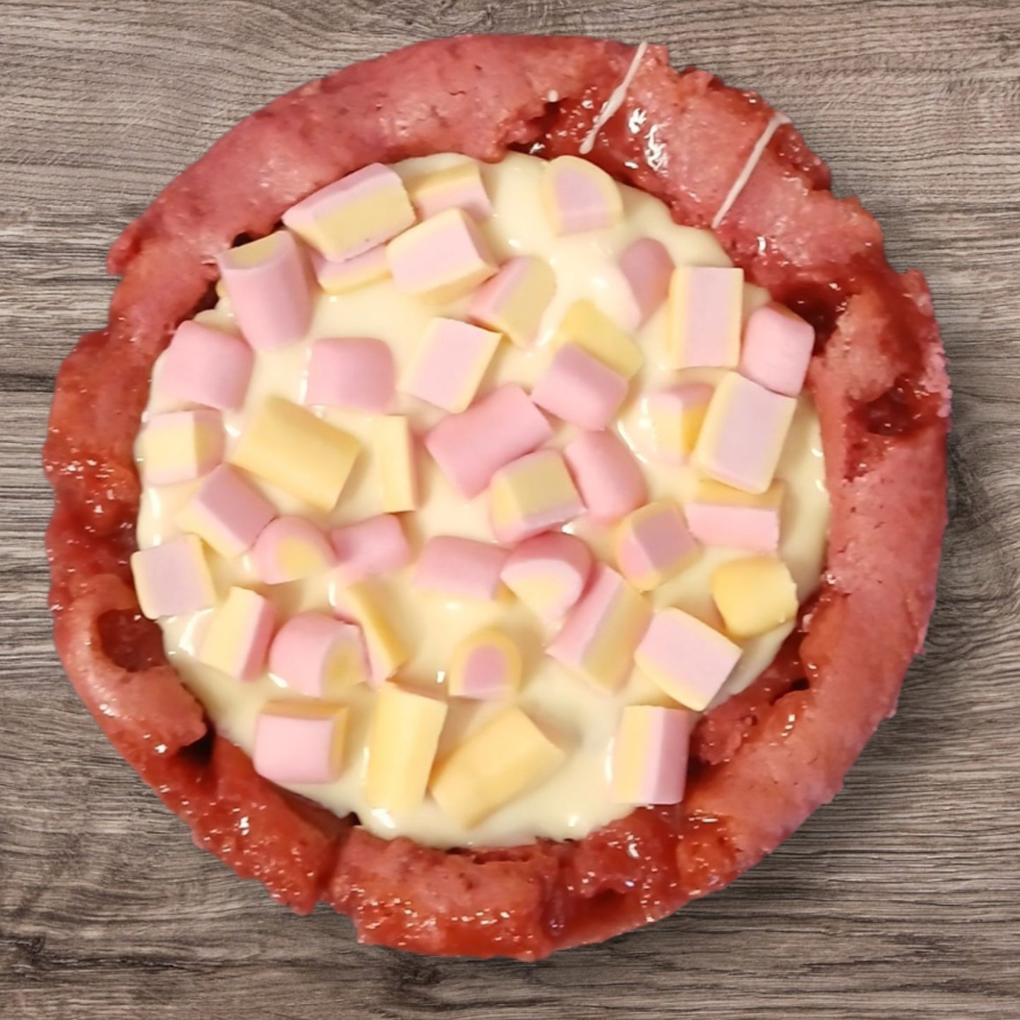 Rhubarb & Custard Deep Pan Cookie