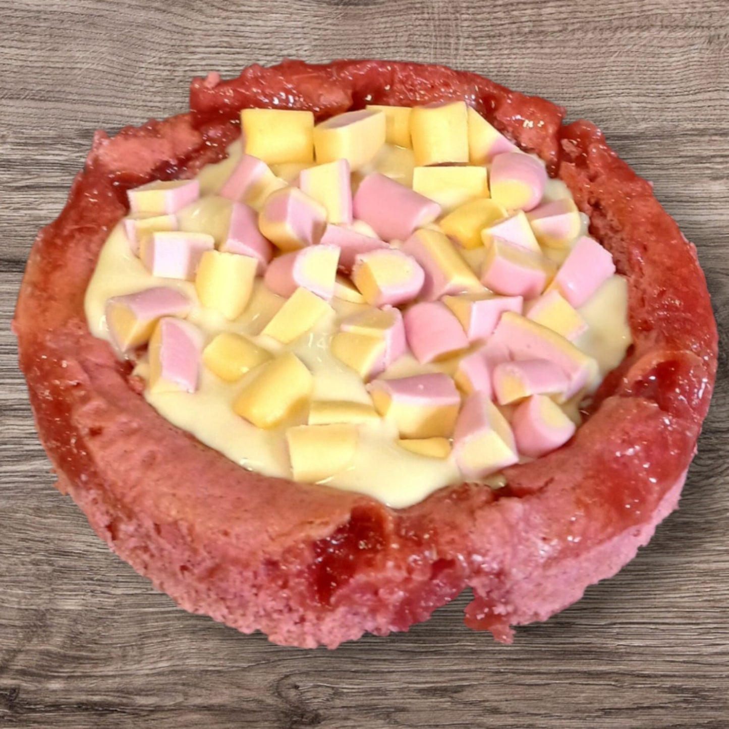 Rhubarb & Custard Deep Pan Cookie