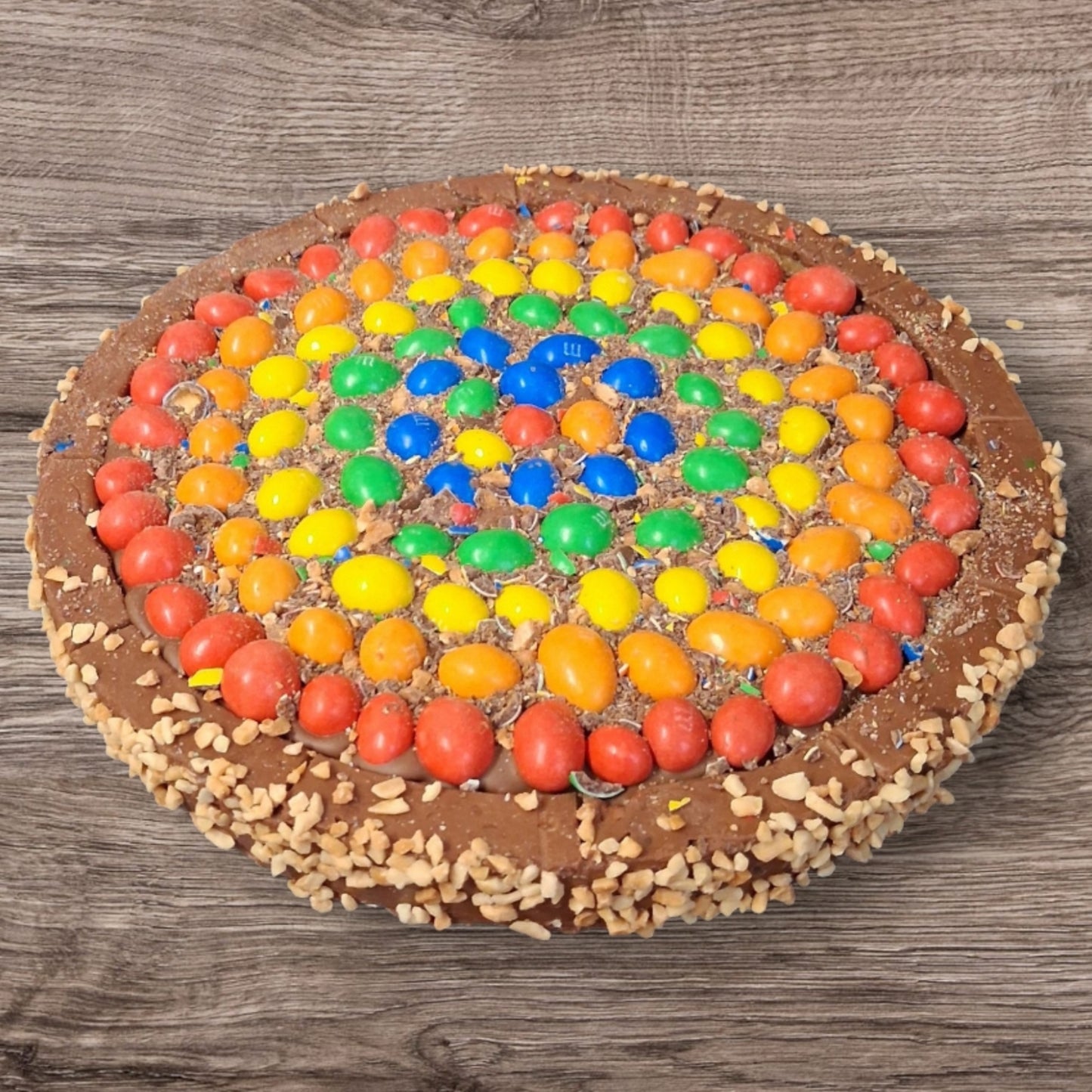 Peanut M & M Pizza Slice